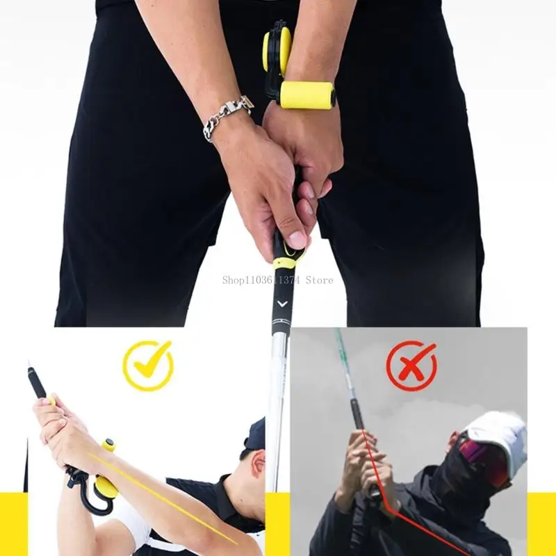 

Тренажер для выравнивания качелей с обратной связью, съемная основа, эргономичная ручка для тренировок в гольф-клубе