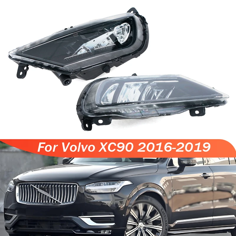 

LED Fog Light For Volvo XC90 2016 2017 2018 2019-2021 Daytime Running Light Headlight Driving Lamp Foglight 31395865 31395866