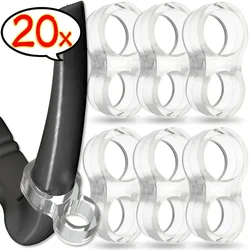 Handles Door Stopper Silicone Gel Door Stop Transparent Wall Protection Door Knob Bumper Furniture Protector Pad Handle Buffer