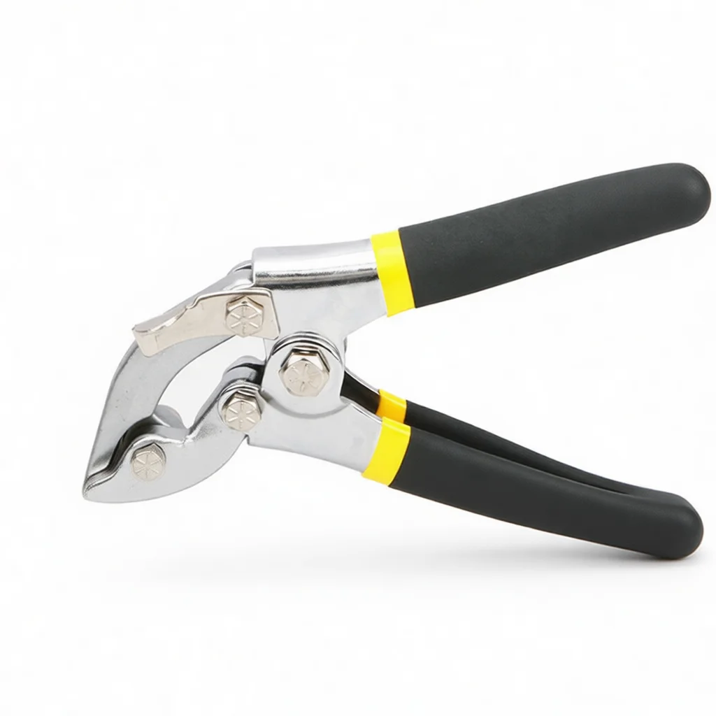 Hand Seamer Metal Sheet Folder Plier Straight Curved Jaw Plate Bender Manual Crimping Tool Chrome Vanadium Steel Maintenance