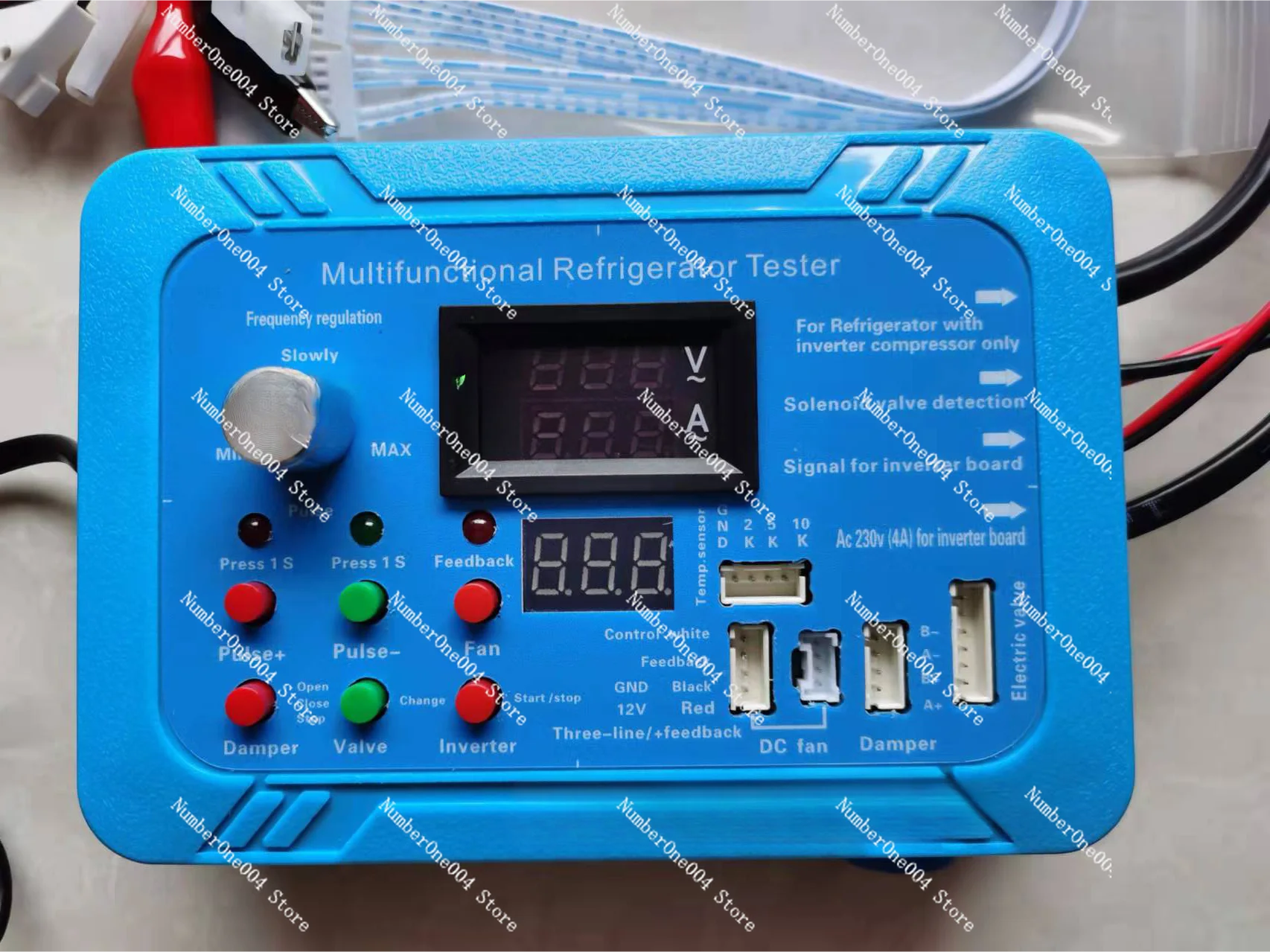 Inverter Refrigerator Testing Instrument Tester Compressor Inverter Board Pulse Solenoid Valve Fault Repair Test Tool Universal