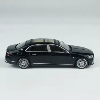 MINIGT 1:64 Mercedes Maybach S680 Czarny samochód aluminiowy MGT Model 977 6 best sales mini gt mercedes - №1