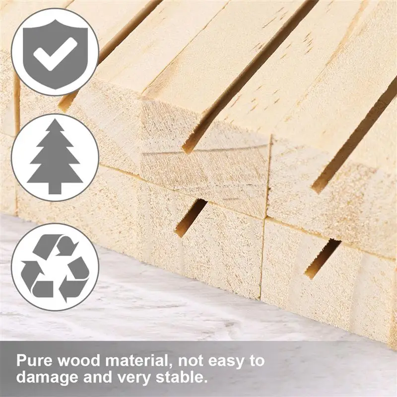 10Pcs Wooden Shaped Photo Stand Picture Business Card Holder Handmade Memo Clips Desktop Message Craft Photo Frame