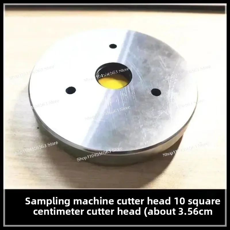 Automatic Handheld Fabric Circle Cutter Round Sample Cutting Machine With GSM Scale Punch Button For Textile Industry Sampling