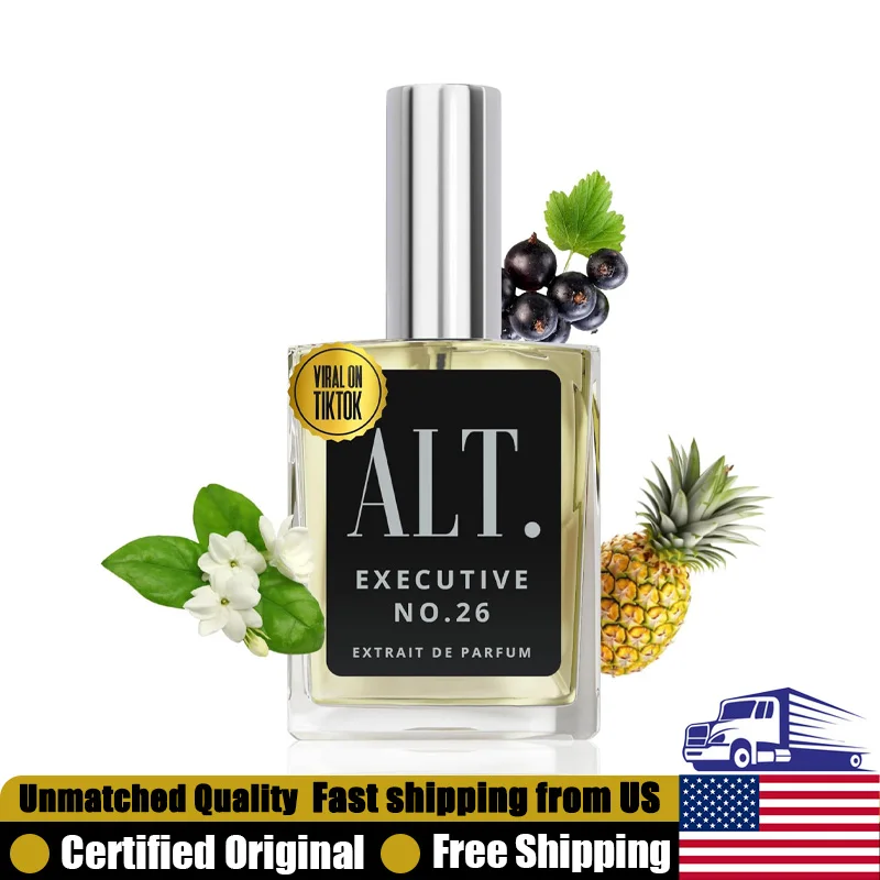 

ALT. Fragrances Executive No. 26 Extrait de Parfum 2.0 Ounce Long-Lasting Unisex Pheromones Cologne Perfume Inspired by Aventus