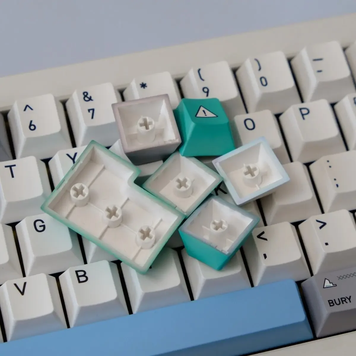 Future keycaps Tastiera non meccanica a sublimazione PBT originale altezza fabbrica 75.84.68.87. 98.104.