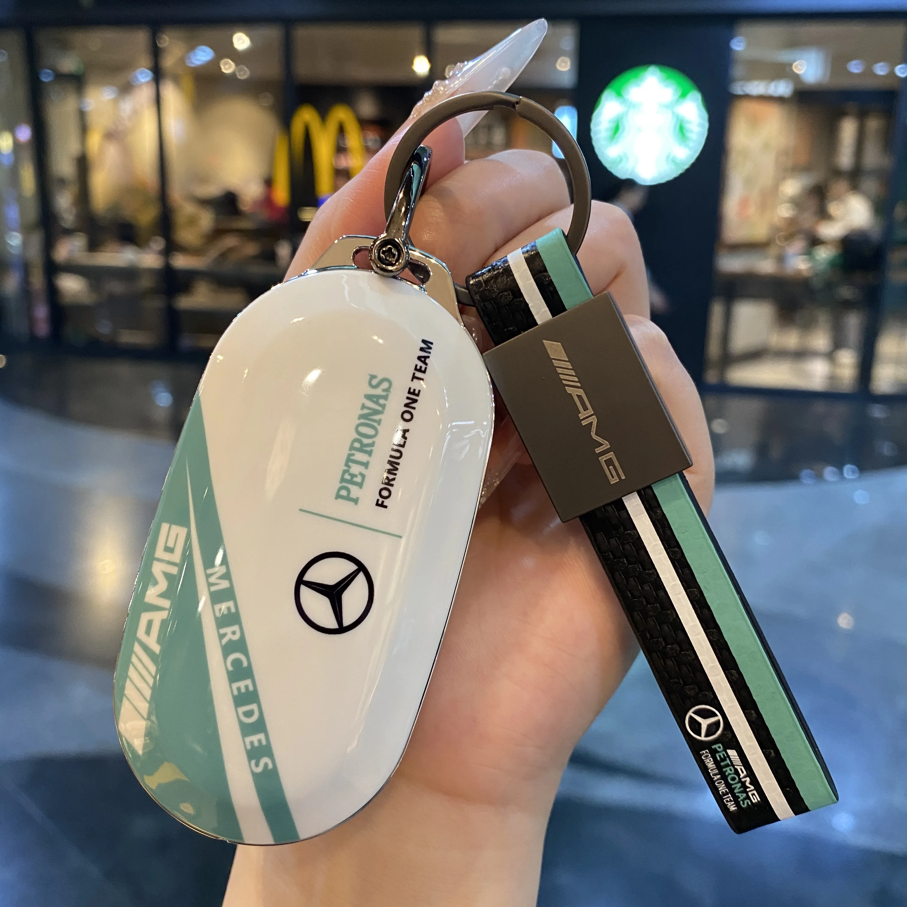 قذيفة لمرسيدس بنز C S الفئة S400 S450 S500 C200L C260L S400L S450L W206 W223 S350 C260 C300 غطاء مفتاح السيارة فوب