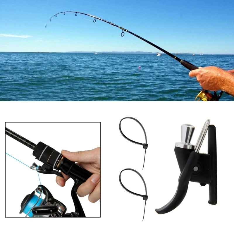 Fixed Spool Castings Aid Fishings Rod Clamps Thumb Button Triggers Fishing Castings Triggers, Fishing Triggers Aids