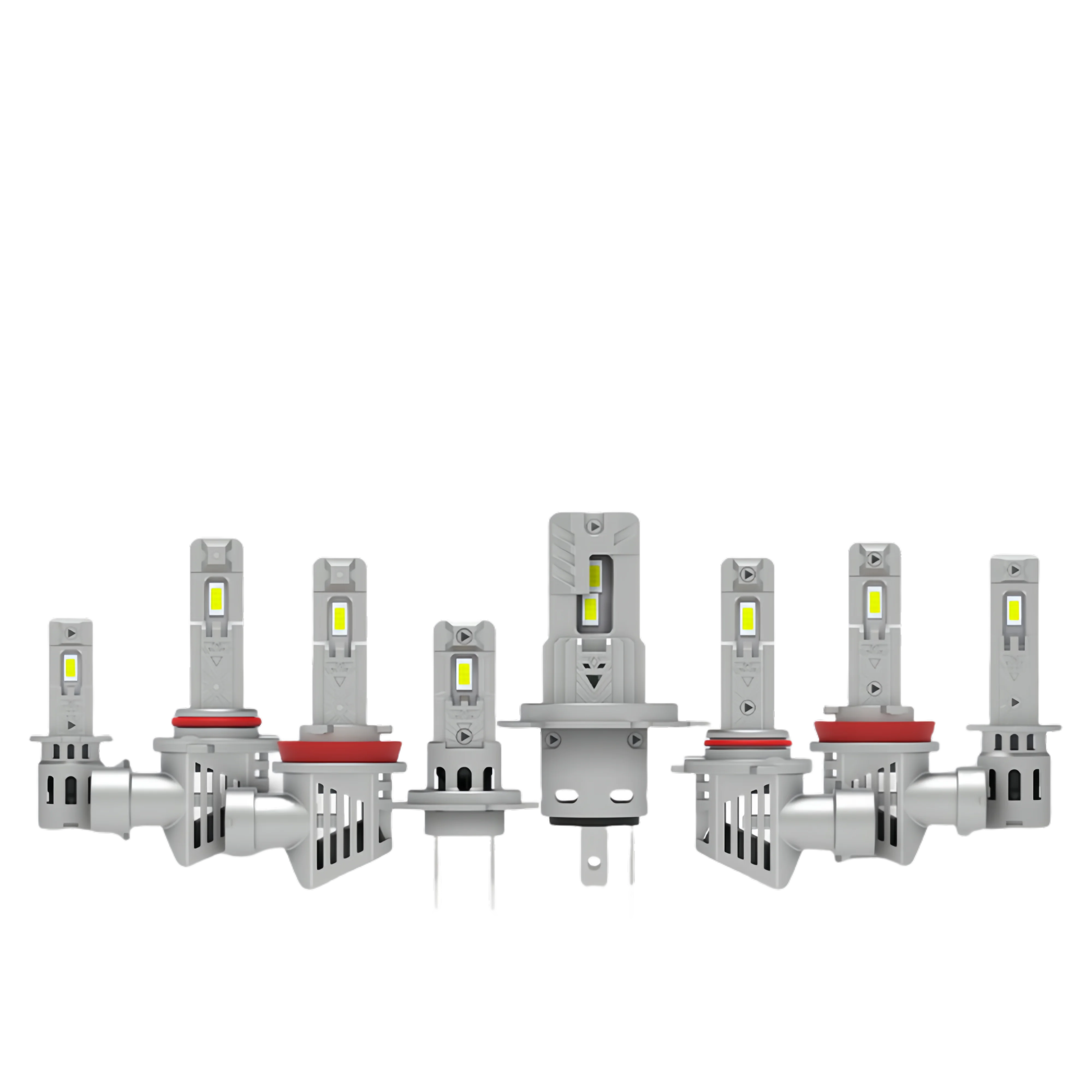 

[50 компл. ONE CARTON] Универсальные фары, лампа светодиодной лампы, обновленный чип CSP, белая автоматическая фара, противотуманная фара H1 H3 H7 H8 для BMW