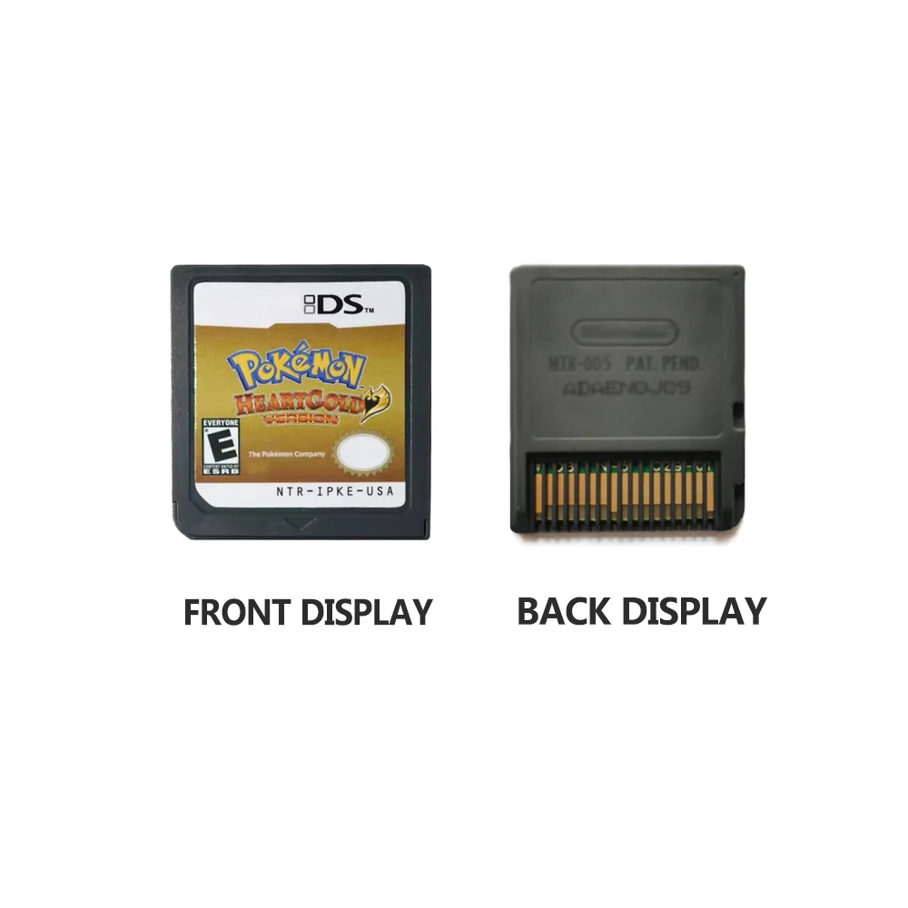 Classic Game Cartridge Platinum Pearl Diamond HeartGold SoulSilver For NDS 3DS 2DS Console