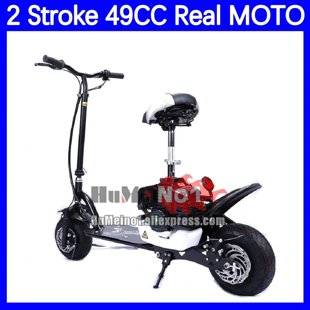 Adult Gasoline Scooter 49CC 2Stroke Outdoor Sports Racing Game Gas MOTO Trail-bike Trail bike Crosscountry Scrambling Motorcycle