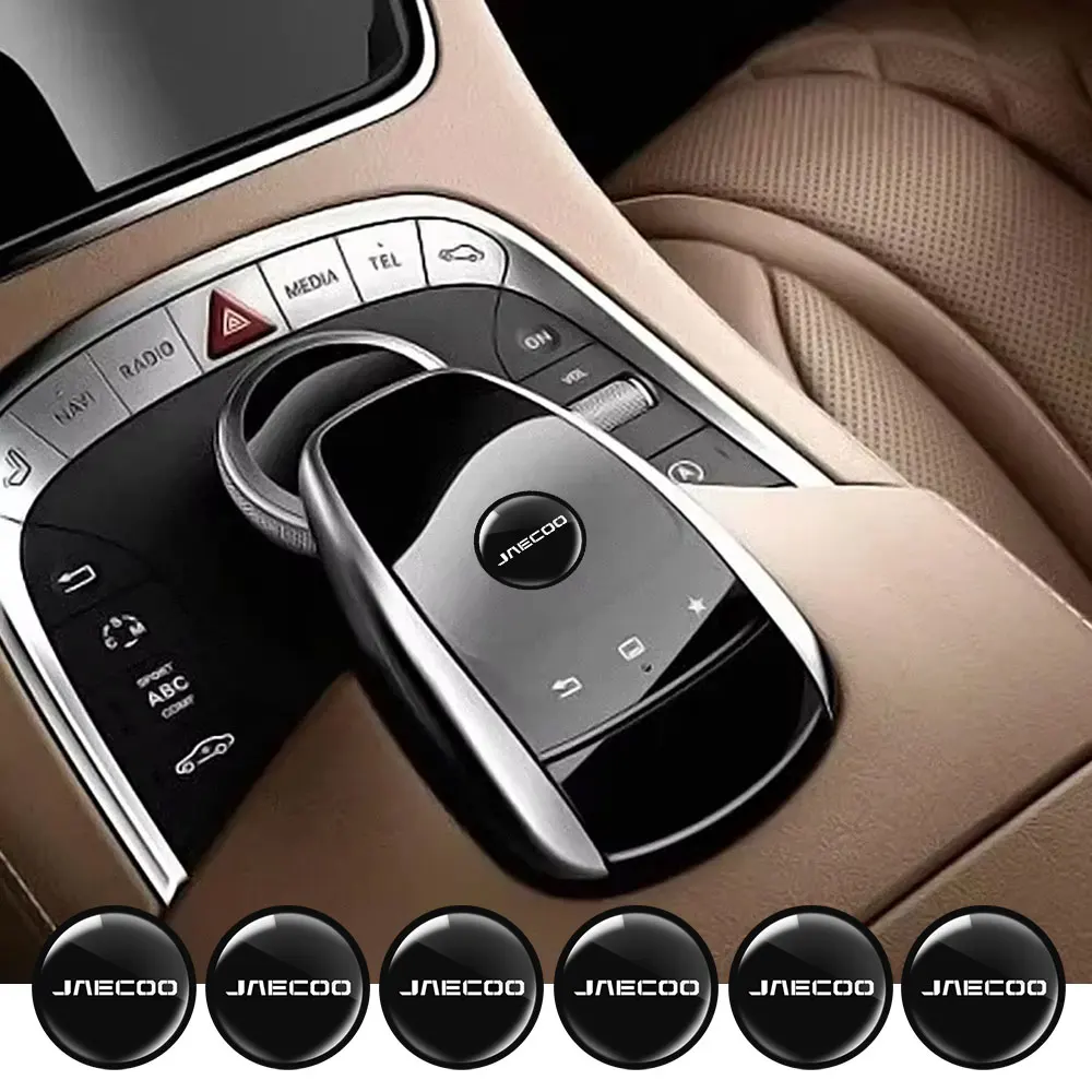Car Dropping Glue Sticker Interior Stickers For JAECOO J7 J8 PHEV 5EV J5 J6 2026 Car Emblem Decals Auto Decoration Accessories