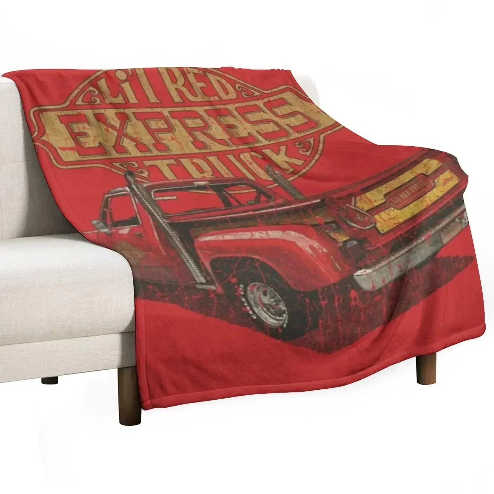 

Lil' Red Express 1978 Shirt Throw Blanket All Weather Soft Throw Blanket for Sofa