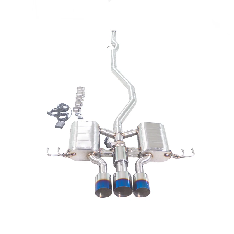 New Arrivals Full Suitable for 2025 Honda Civic Type-R FK8 FL5 2.0T 304 Stainless Steel End Exhaust Pipe System With Good Sounds