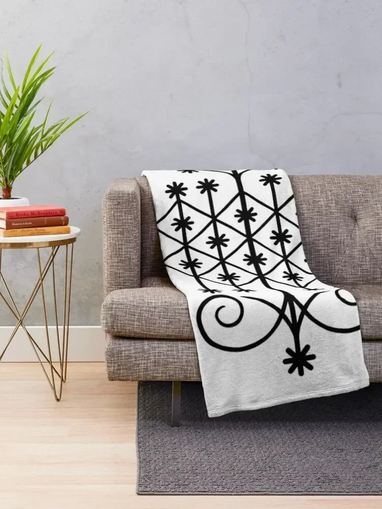 Ogun Voodoo Veve Throw Blanket Softest Blankets Sofas Of Decoration Cute Blankets