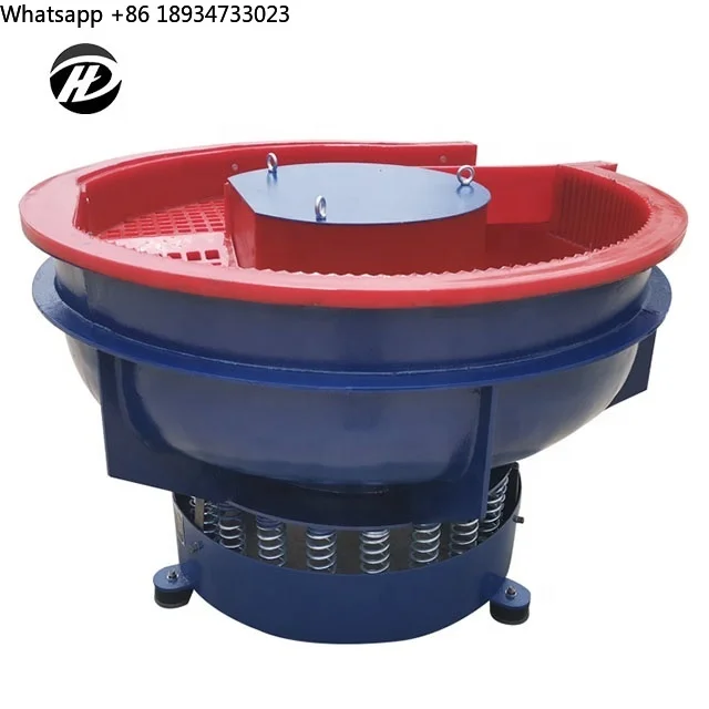 Manufacturer's Metal Polishing Machine Vibrating Bowl Tumbling System