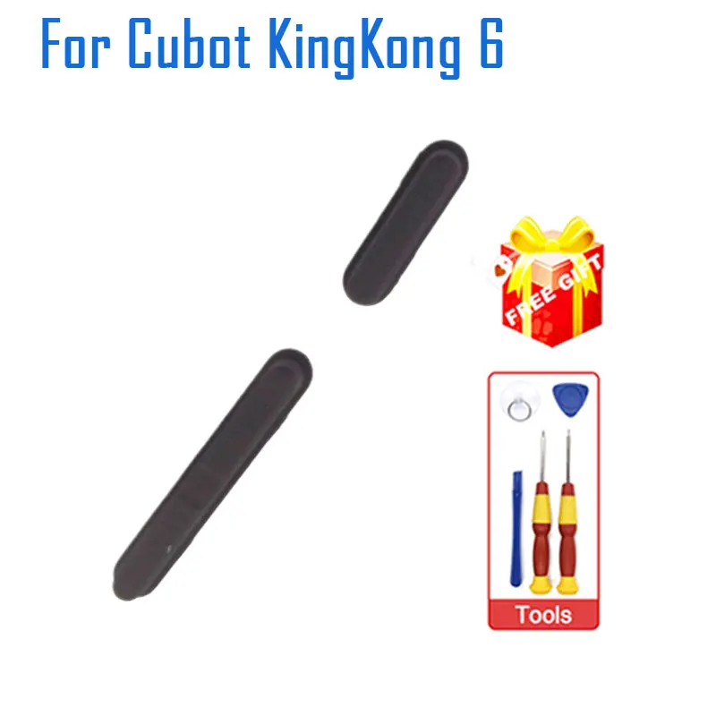 Cubot KINGKONG 6ปุ่มเพาเวอร์ของแท้ใหม่ปุ่มปรับระดับเสียงปุ่มควบคุมอุปกรณ์เสริมสำหรับสมาร์ทโฟน cubot King Kong 6