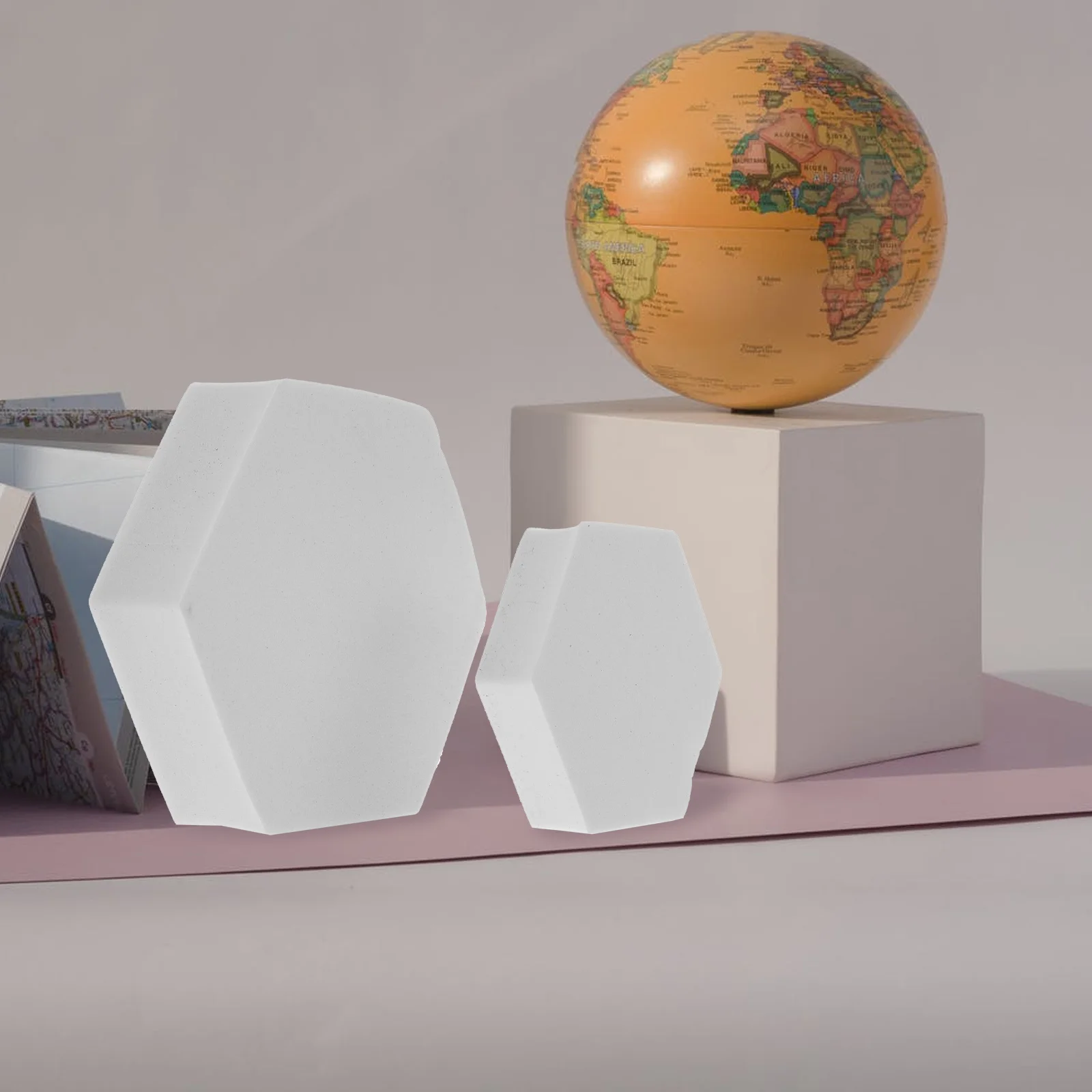 

8 Pcs Geometric Photography Props Foam Blocks for Cosmetics Decor Craft Bedroom Office Stereo Cube Home Supplies