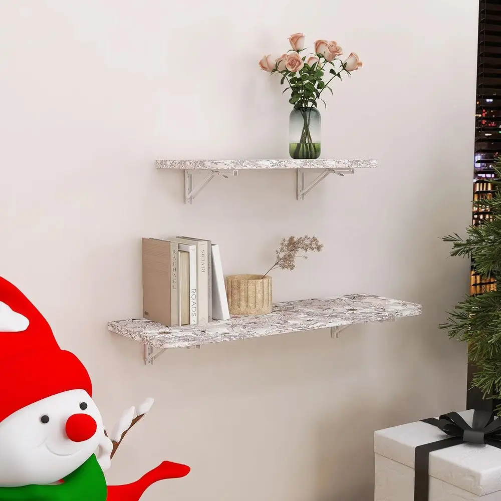 طاولة قابلة للطي قوية بطبقة مزدوجة، 40 × 16 و29 × 14، تدعم 200 رطل، مثالية للاستخدام المكتبي