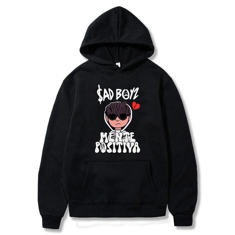 

2024 Men's Hoodies Junior H Sad Boys Harajuku Girls Hip Hop Pullover Fancy Music Gift Casual Loose Comfortable Sweatshirt