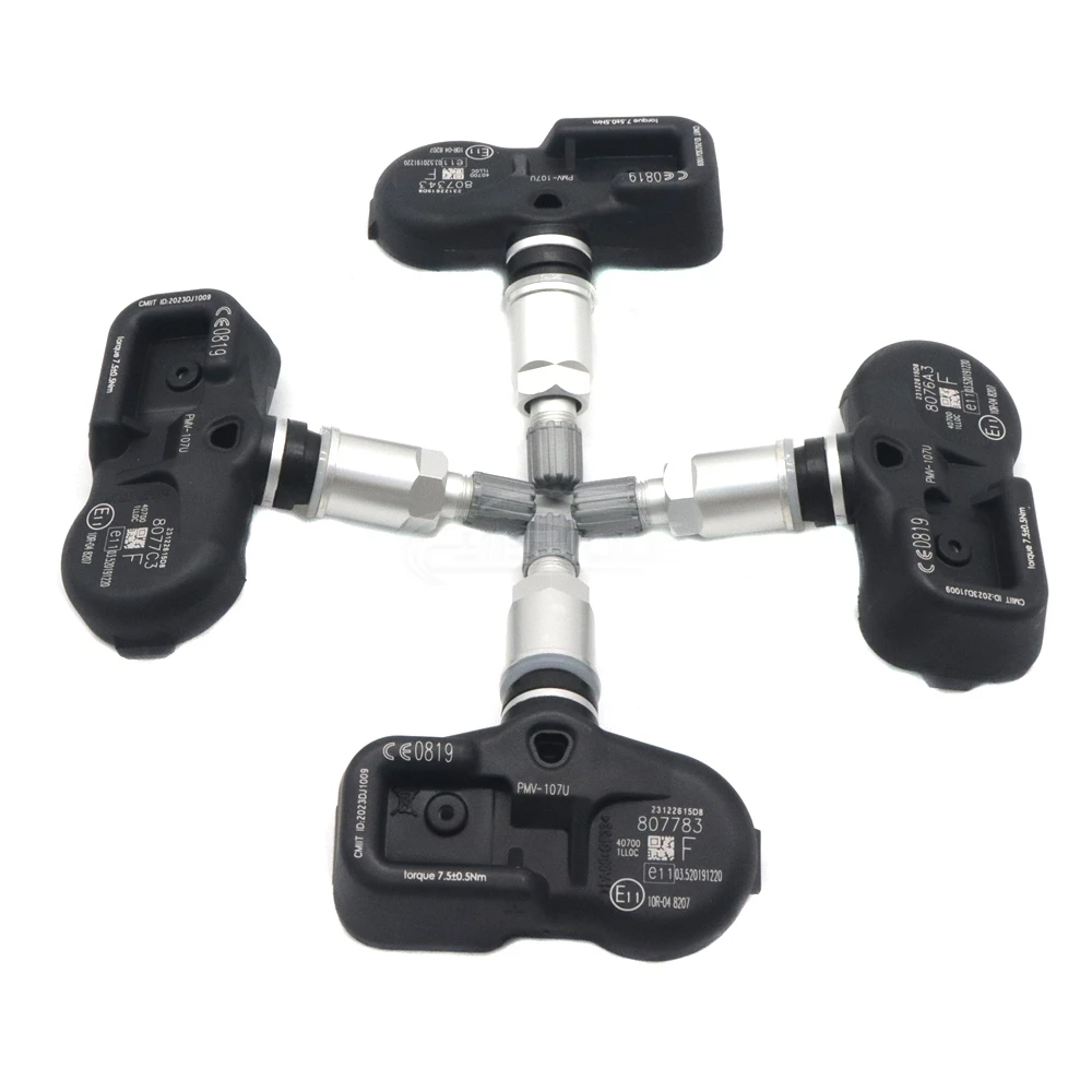 PMV-107U سيارة الإطارات استشعار ضغط الإطارات لإنفينيتي M35H M30D لنيسان باترول ميكرا 2010-2014 433Mhz 40700-1LL0C #3