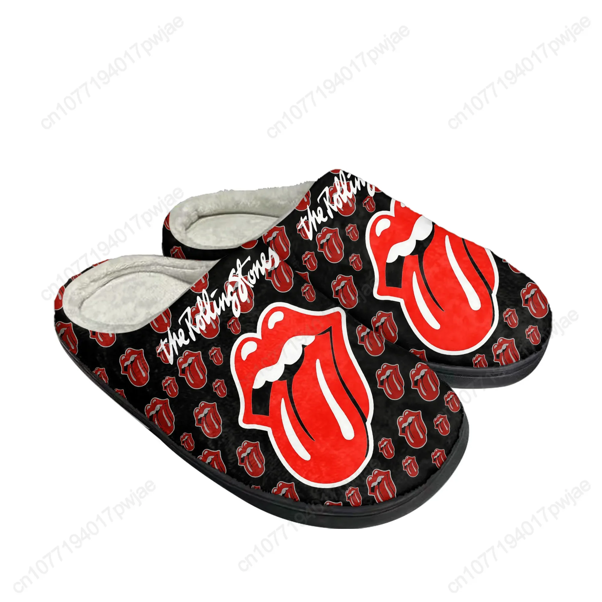 S-Stones-Chinelos térmicos personalizados de algodão para homens e mulheres, chinelos casuais, sapatos para casa, manter aquecido, quarto, luxuoso