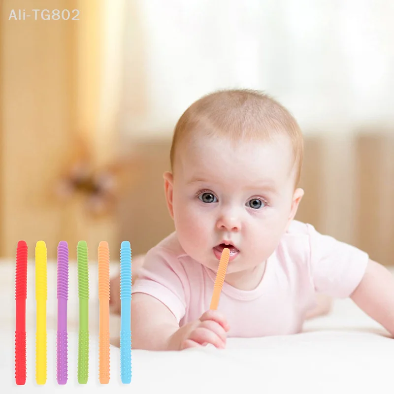 Kind Kauen Rohr Speech Therapie Zähne Massager Hohl Molaren Stroh Baby Beißring Griff Oral Muscle Training Zahnen