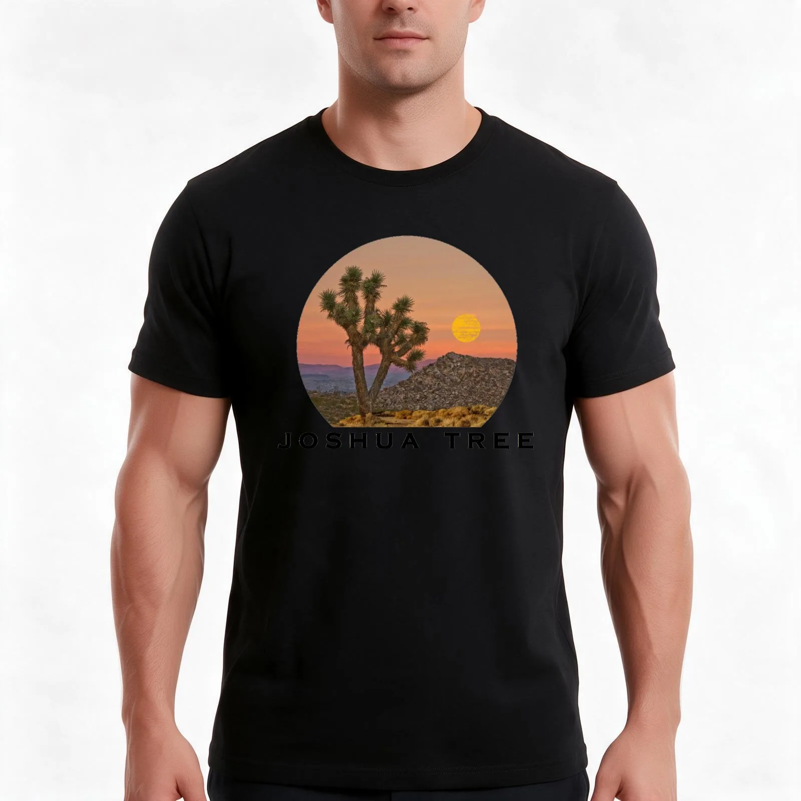 FORWARD TO JOSHUA T-Shirt, Summer Casual Cotton Tee, Oversized Streetwear Tops, Vintage Graphic Print, Loose Fit Short Sleeve
