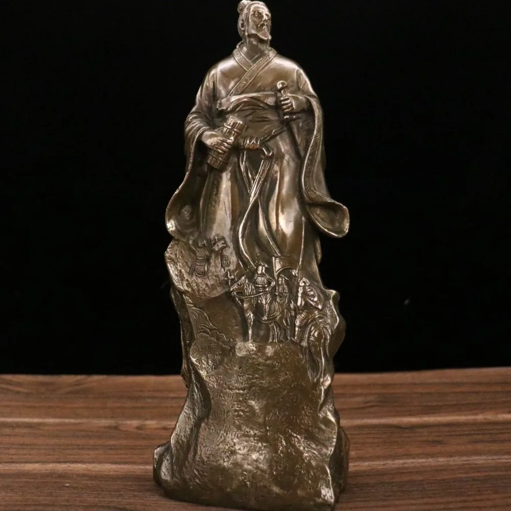 Statue of Sun Wu, Military Strategist of The Spring and Autumn Period and Author of The Art of War Ornamental Piece