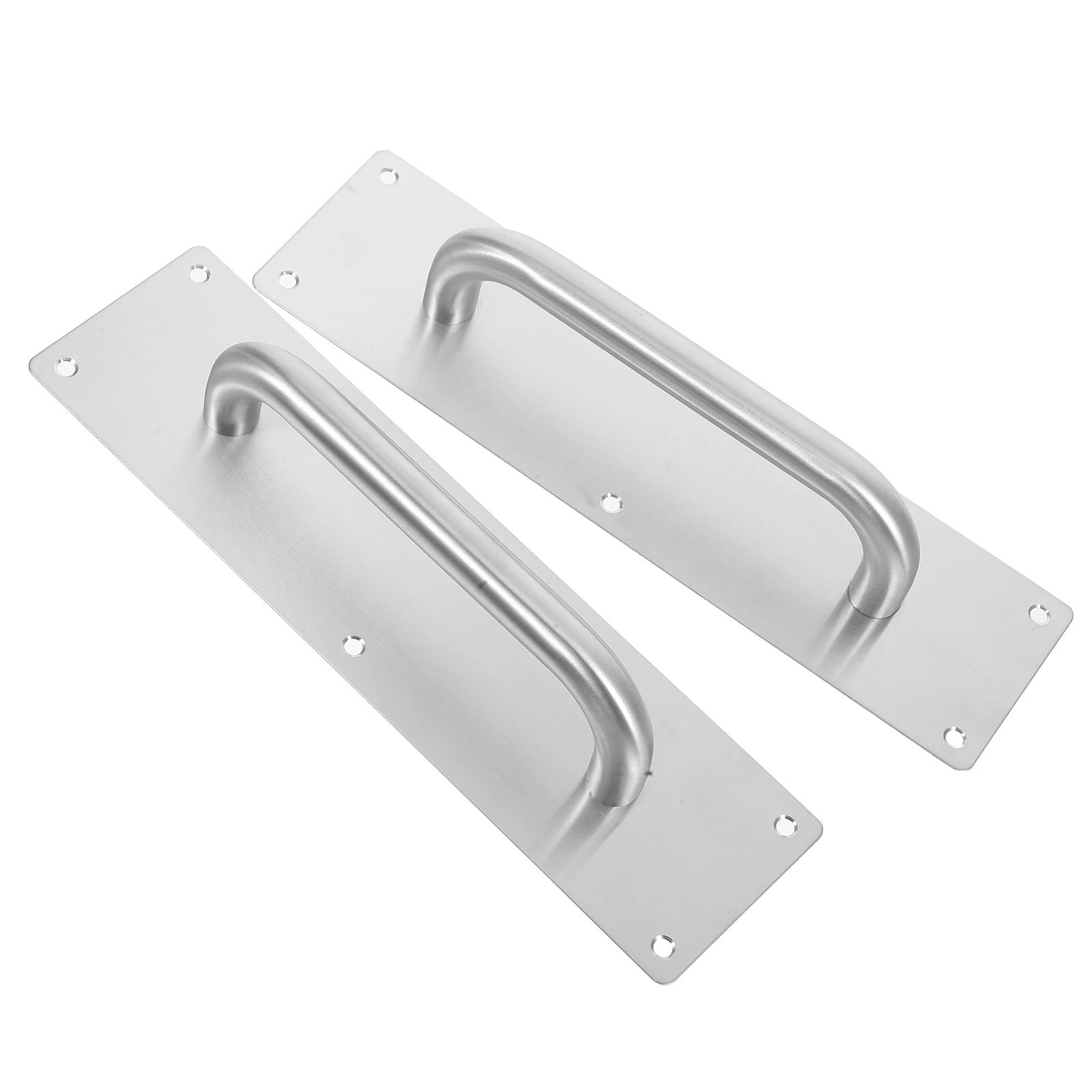 

2 Pcs Stainless Steel Push Pull Door Handle Sliding Barn Doors Closet Furniture Long Handles Durable Minimalist Modern Design