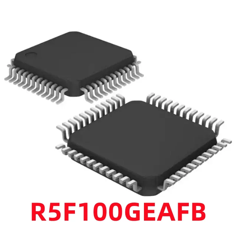 1PCS R5F100GEAFB Screen Printing 100GEA QFP-48 LCD MCU Single-chip Microcontroller Original