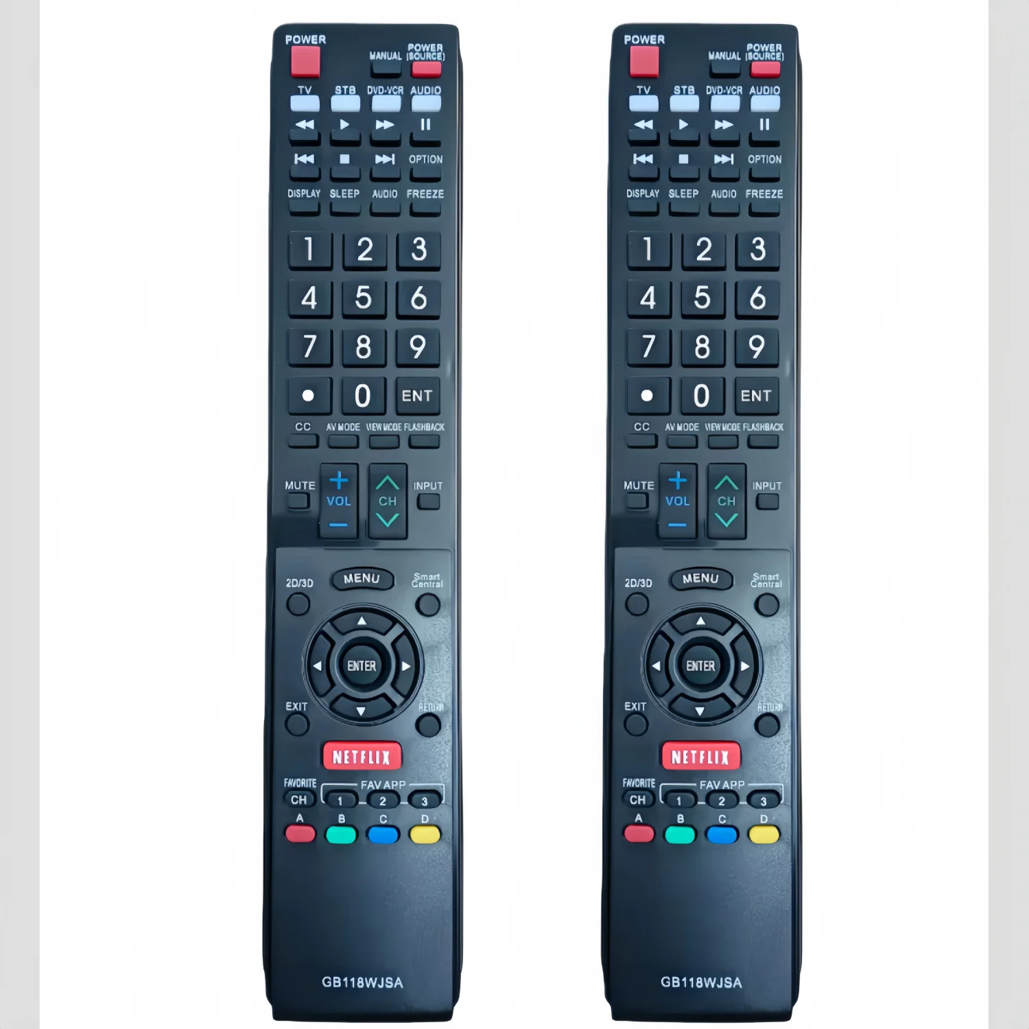 Reemplace el control remoto GB118WJSA para Sharp AQUOS TV LC70LE745U LC70LE845U LC70LE8470U LC70LE847U LC70UD1U LC70UD1U LC80LE632U LC80LE632U