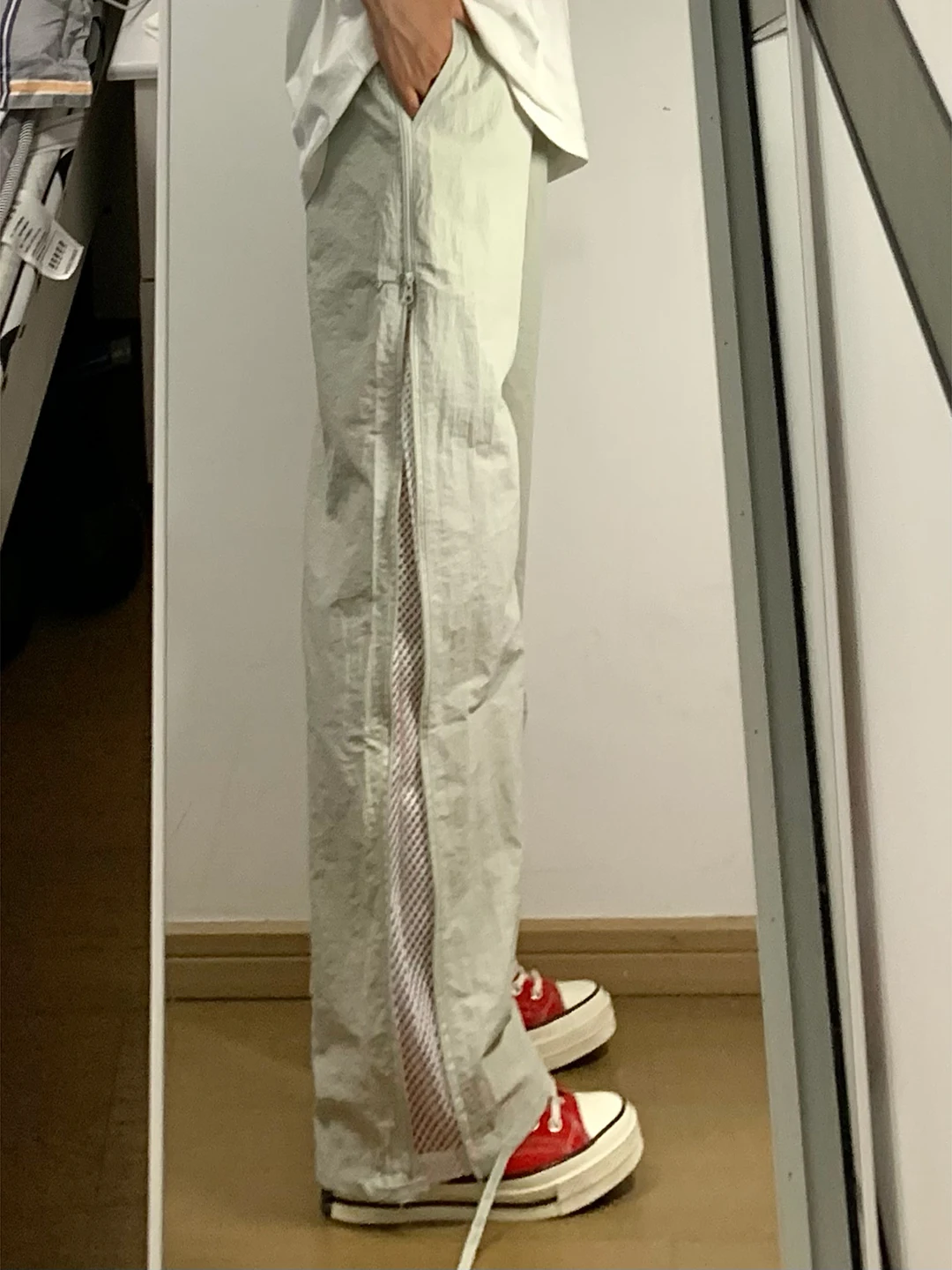 سراويل Qui Dry Me للرجال صيفية رفيعة ذات مظلي وظيفي أمريكي قابلة للتنفس لتسلق الجبال في الهواء الطلق