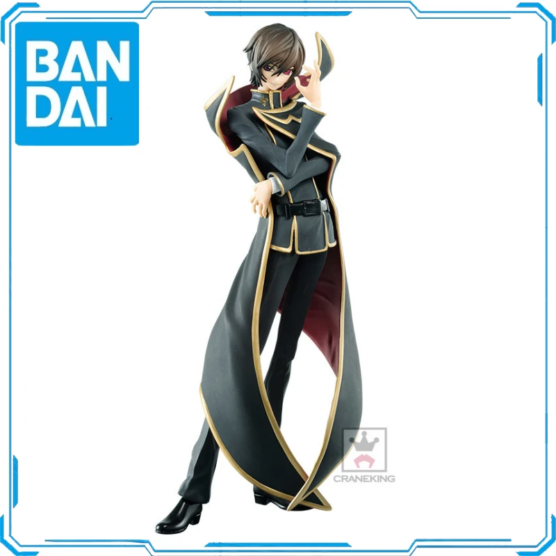 In Stock Original Bandai BANPRESTO EXQ Lelouch Lamperouge Ver.2 Action Figure Animation Toy Gift Model Collector Anime Genuine