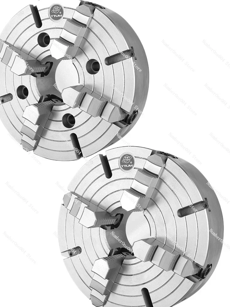 

Four-jaw Chuck Global 4-jaw Single-action 250 Chuck 200 Self-centering Four-melon Numerical Control Lathe Chuck 500 Extended Jaw