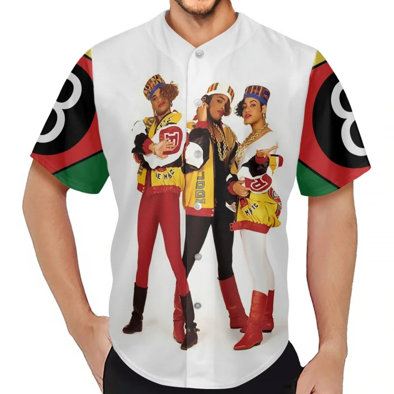 Salt-n-Pepa-8-Ball  Sublimation Printing Fashion Jersey