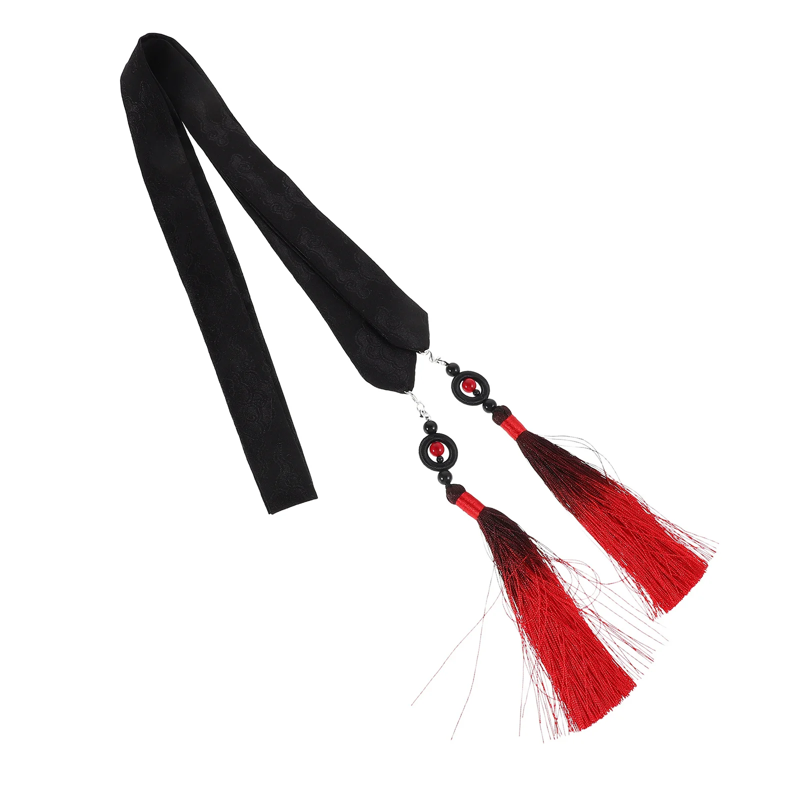 

Traditional Hanfu Hairband Chinese Hair Rope Tassel Headband Decor Cosplay Costume Vintage Hair Tie Headdress with Tassel