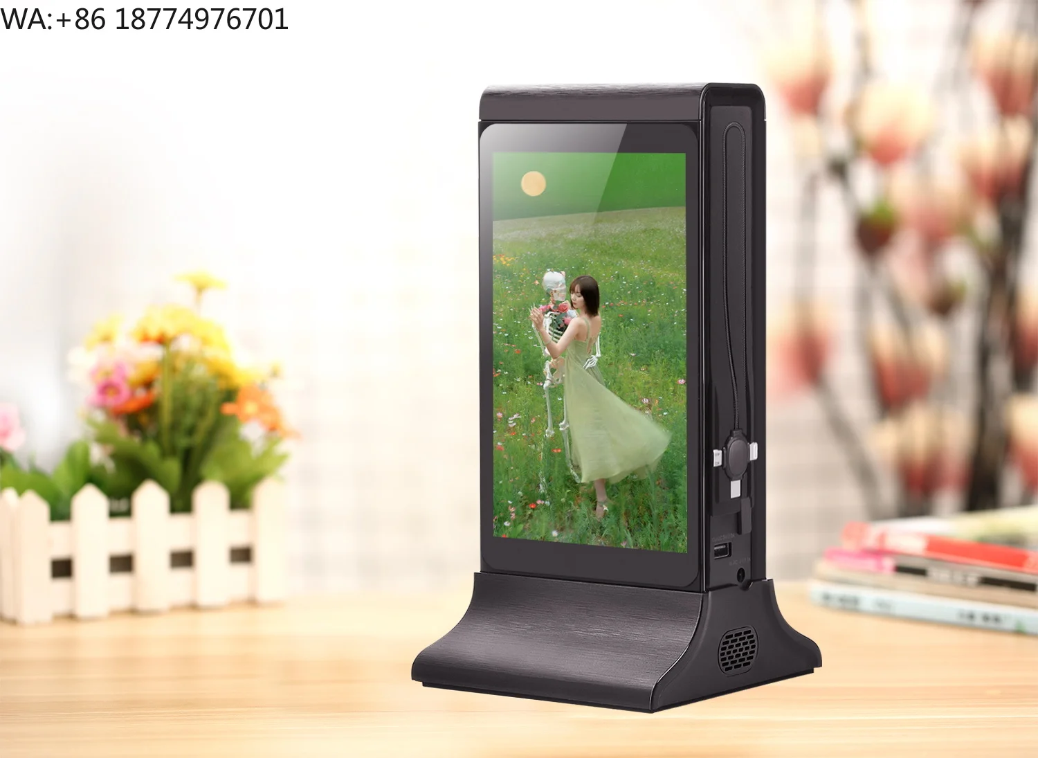 New Style 7 Inch Lcd Touch Screen  Tabletop Menu Advertising Player Android WiFi Touch Screen Digital Signage Display