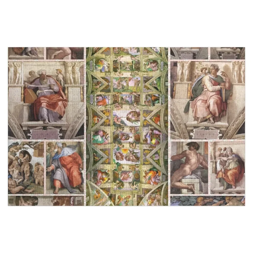 

Sistine Chapel Jigsaw Puzzle For Children Woods For Adults Puzzle