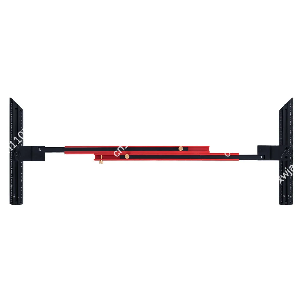 

Portable Stair Gauge Sliding Tread Tool Staircase Renovation Measurement Locking Square