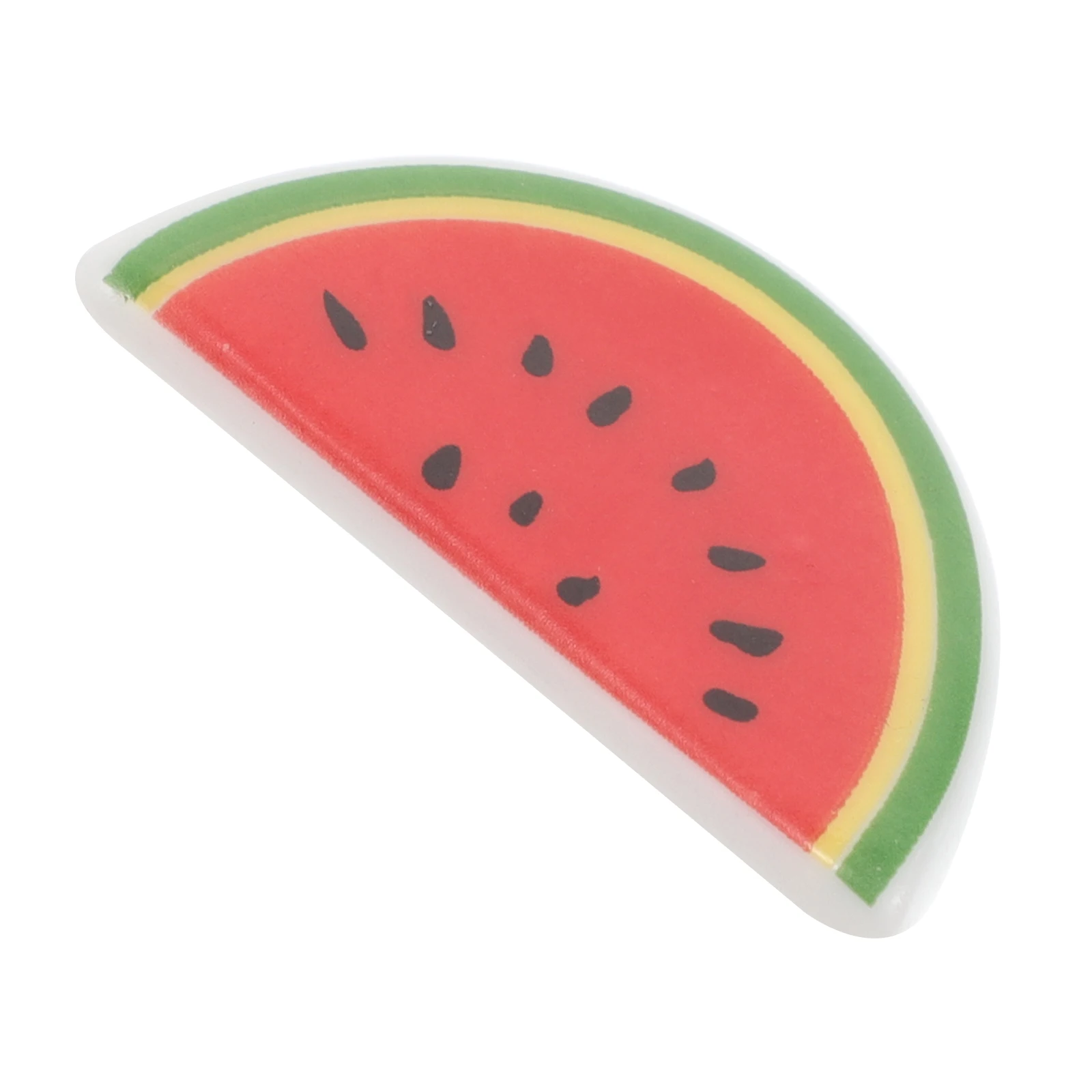 

Watermelon Brooch Pin Costume Decor Ceramic Badge Zinc Alloy Jewelry Accessories Kawaii Charm Lapel Fashion Fruit Cartoon Cute