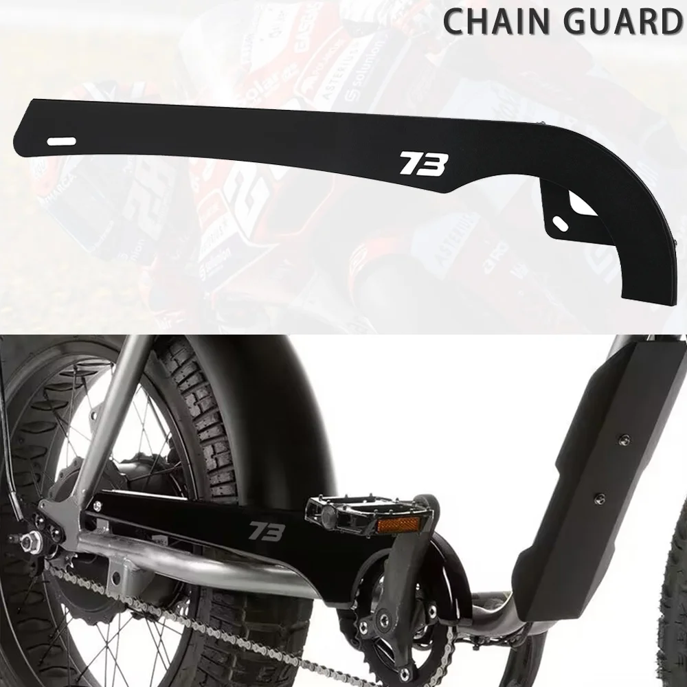 2024 Motorcycle Accessories Sprocket Chain Belt Guard Cover Protection Belt Guard Cover For Super 73 S1 / S2 73S1 73S2 All Years