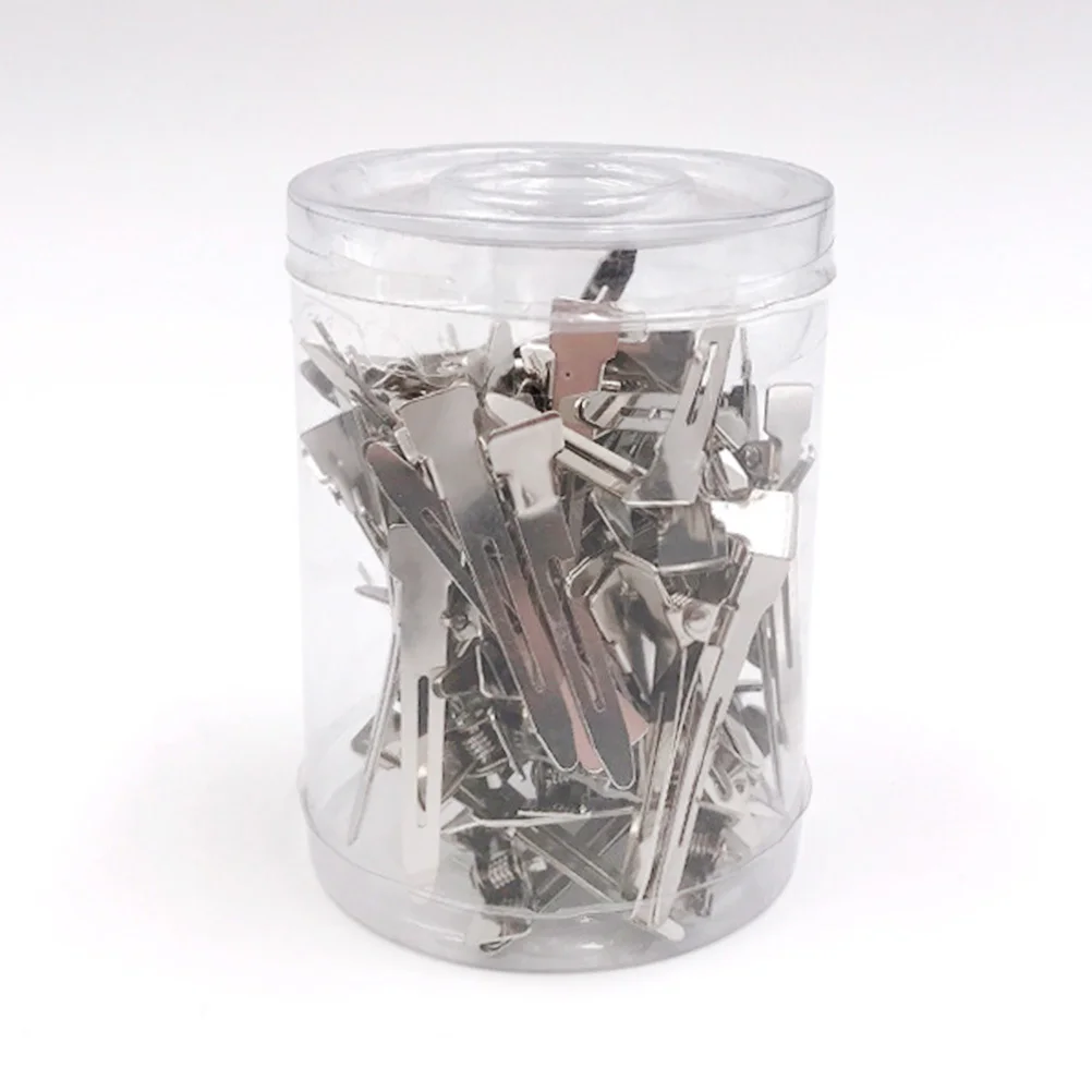 

100 шт., зажимы для позиционирования из нержавеющей стали, маленькие парикмахерские зажимы для салона, домашнего использования, многофункциональные зажимы для окрашивания волос