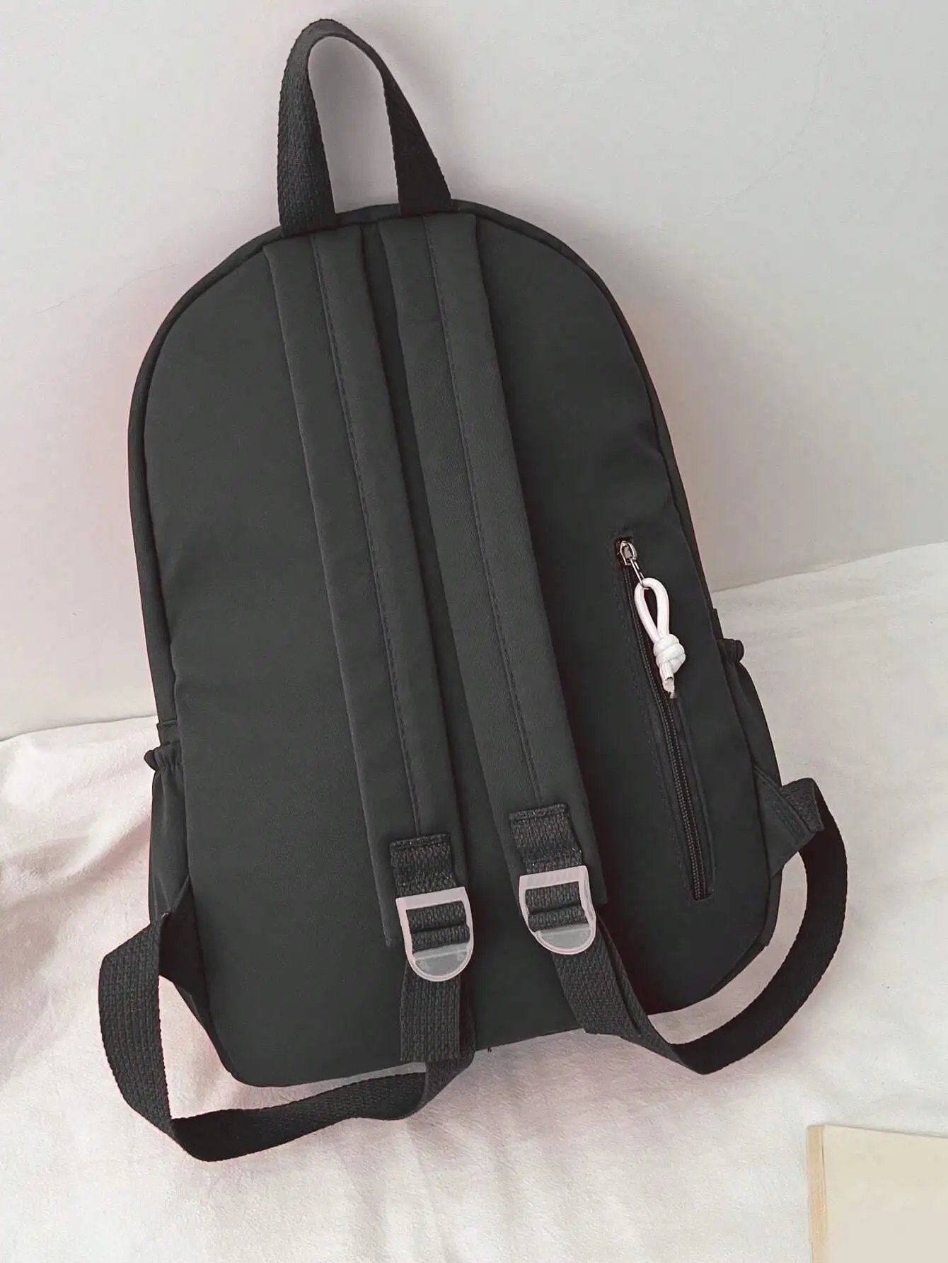 

Fashionable Women's Star Decal Casual Nylon Backpack For School