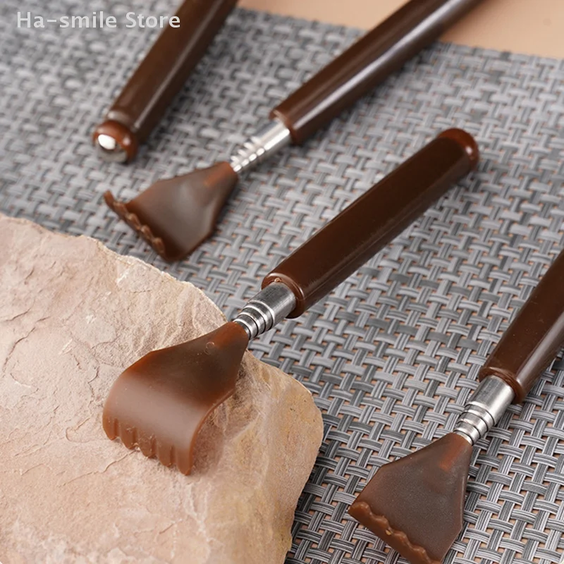 

With Magnet Telescopic Extendable Massage Massage Care Tools Back Scratcher Telescoping Thickening Back Scraper Stick