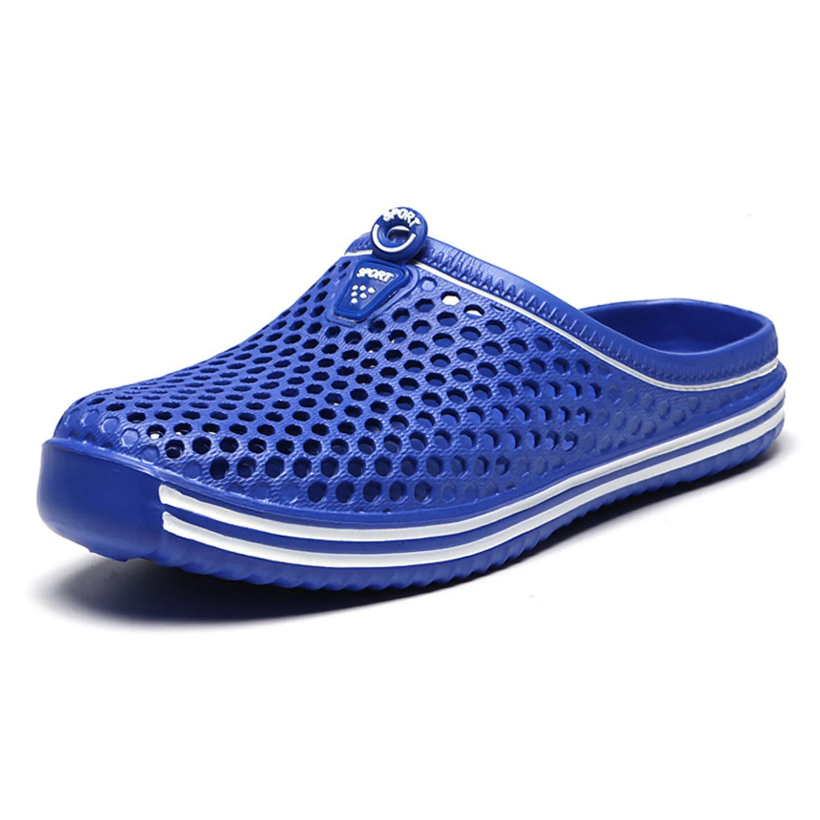 

Ажурные дышащие пляжные тапочки, легкие женские сандалии, подходящие для пляжа, боковая одежда