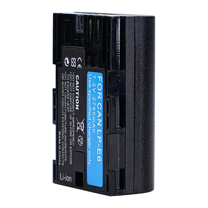 for Canon LP-E6 LPE6 Camera Battery EOS80D 90D 5D3 5D4 6D2 7D R5 5D2