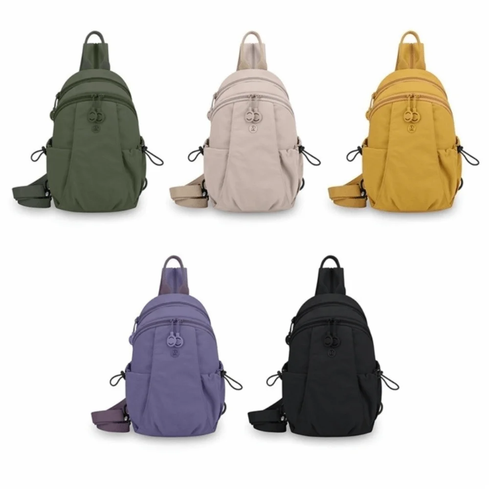Fashion Lightweight Backpack Portable Casual Crossbody Bag Versatile Strap Shoulder Bag Outdoor Travel