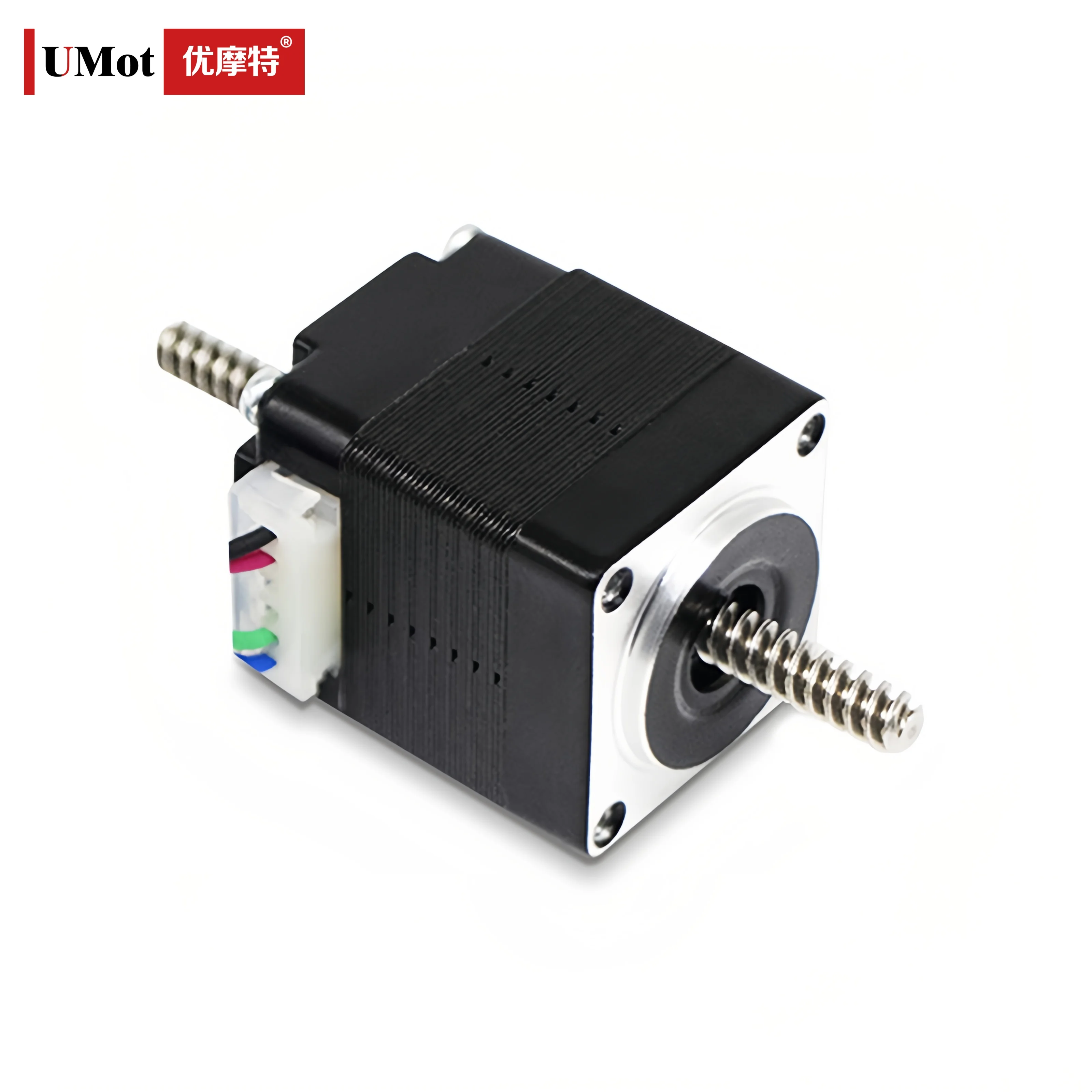 

UMOT 8-18 мН.м Tr3,5*2,4 мм, длина винта 50/70 мм, провод 2,4 мм, 20 мм, невыпадающий шаговый двигатель Micro Nema 8, неемный шаговый двигатель