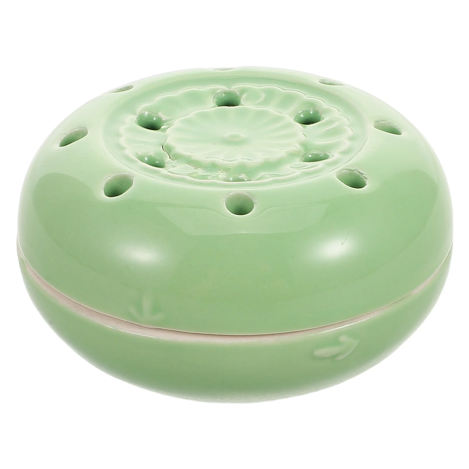 

Портативная керамическая коробка для прижигания, защита от ожогов, безопасная горелка для моксы для домашнего офиса, путешествий, традиционный держатель для прижигания, незаменимый